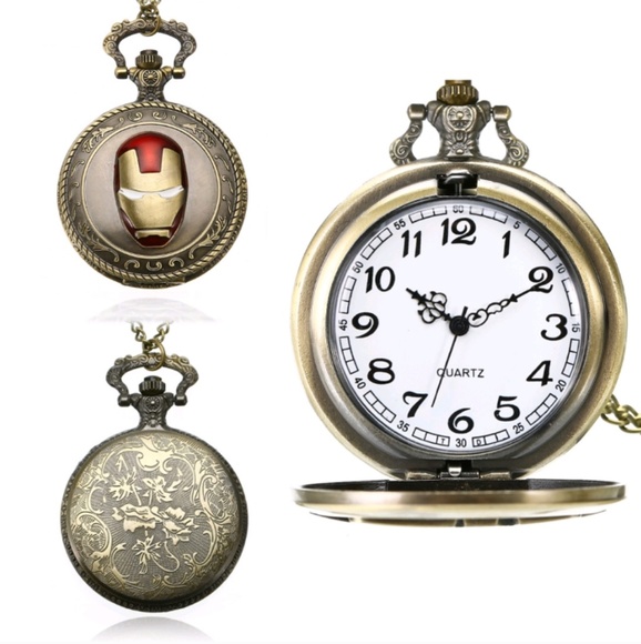 Iron man pocket watch - Picture 5 of 6